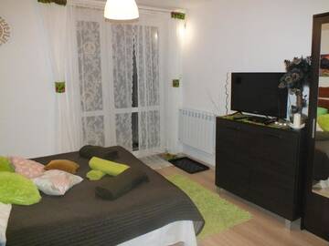 Фото номера Double Room with Private Bathroom - Green Проживание в семье Wypoczynek u Gosi г. Grywałd 16